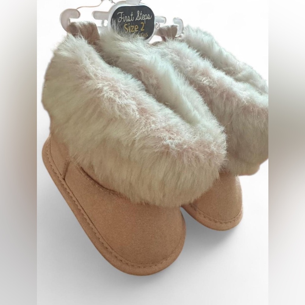 Cozy Pink Kids Boots with Faux Fur Lining